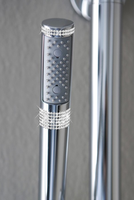 Bossini лейка для душа моноструя, zen, хром арт. b00250.030