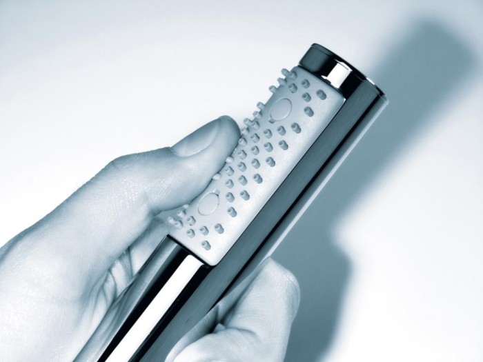 Bossini лейка для душа моноструя, zen, хром арт. b00250.030