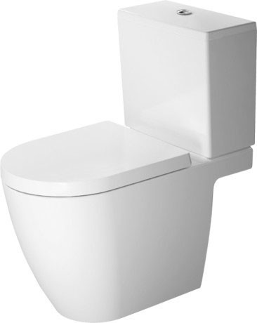 Duravit напольный комбинированный унитаз, me by starck, 2172090000 цвет: белый