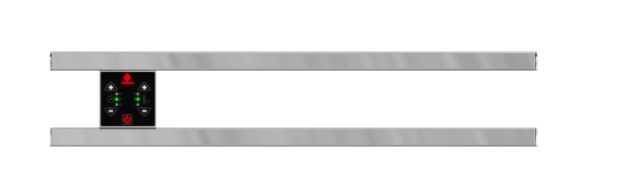 Terminus электрический полотенцесушитель полка электро п2 проф 500х90, электрика люкс арт. 4630080266025