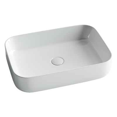 Ceramicanova раковина накладная element, cn5004 цвет: белый