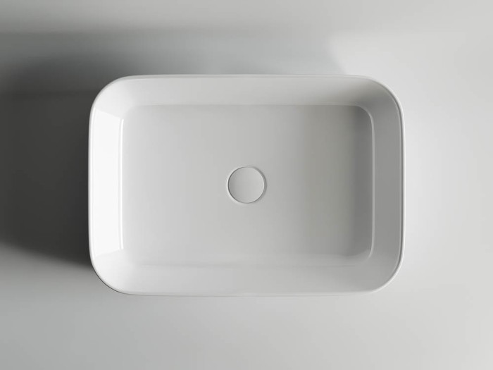 Ceramicanova раковина накладная element, cn5004 цвет: белый