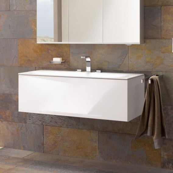 Keuco тумба подвесная под раковину с одним выдвижным фронтом, edition 11, белый арт. 31351 210000