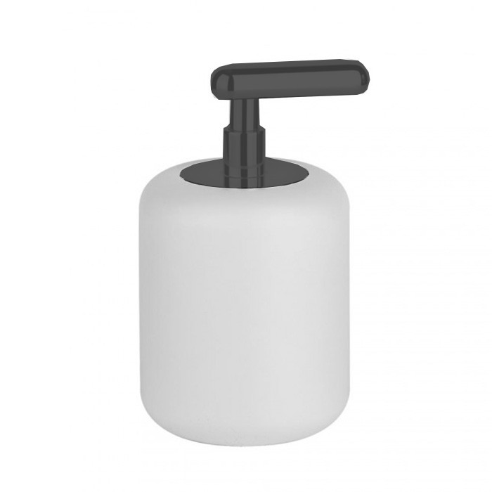 Gessi Дозатор для жидкого мыла настольный, Goccia, 38037#099 цвет: черный/белый
