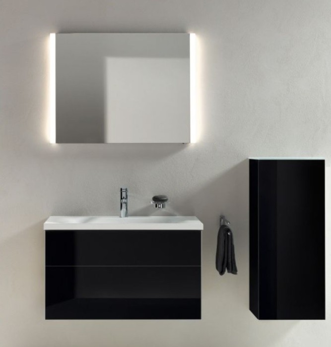 Keuco тумба под умывальник, royal reflex, черный арт. 34060 570000