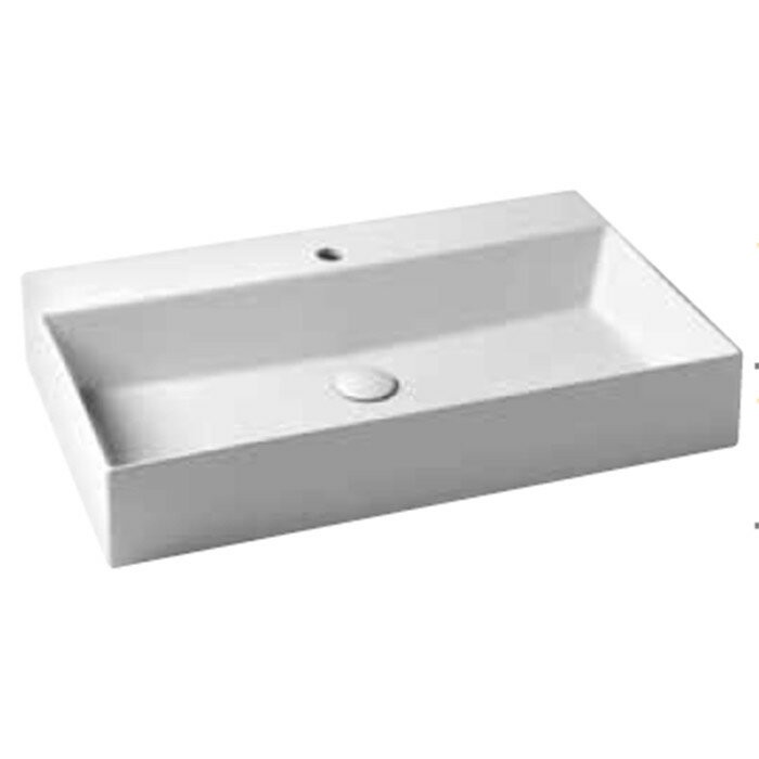Azzurra Раковина 46x81 Elegance, ELLP080450QMBI/(EQA80M bi)*0 цвет: белый