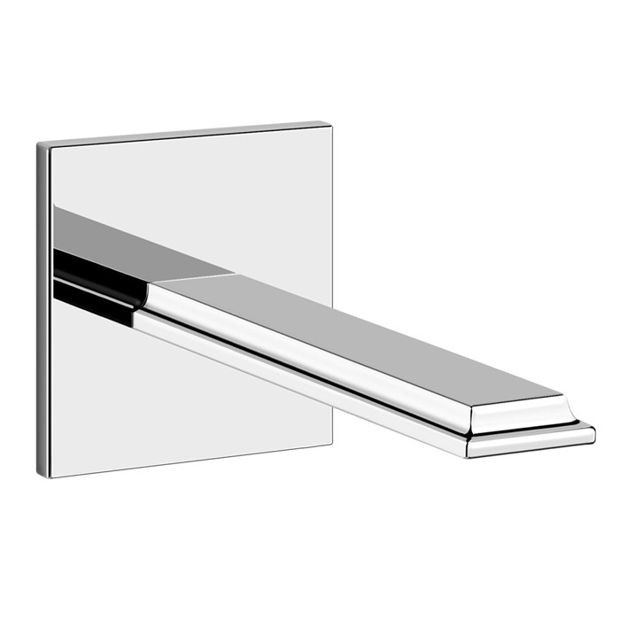 Gessi Настенный излив на 1/2” для монтажа с удаленным управлением 46112+46106 (не входит в комплект), Eleganza, 46100#031 цвет: хром