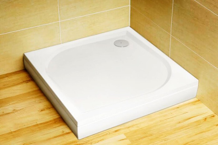 Radaway душевой поддон из искусственного камня 90x90x13 белый, Paros - MBC9090-03-1