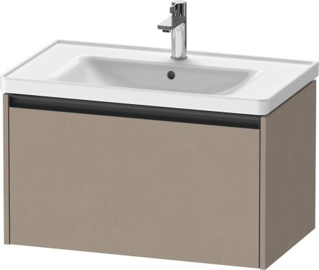 Duravit тумба подвесная под раковину 455 мм х 784 мм х 440 мм, ketho.2, k25083075750000 цвет: лён