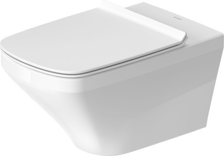 Duravit унитаз подвесной rimless с вертикальным смывом, без сидения, безободковый, с креплением, durastyle, 25420900001 цвет: белый