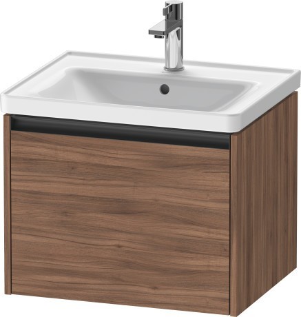 Duravit тумба подвесная под раковину 460 мм х 1184 мм х 440 мм, ketho.2, k25081079790000 цвет: орех натуральный