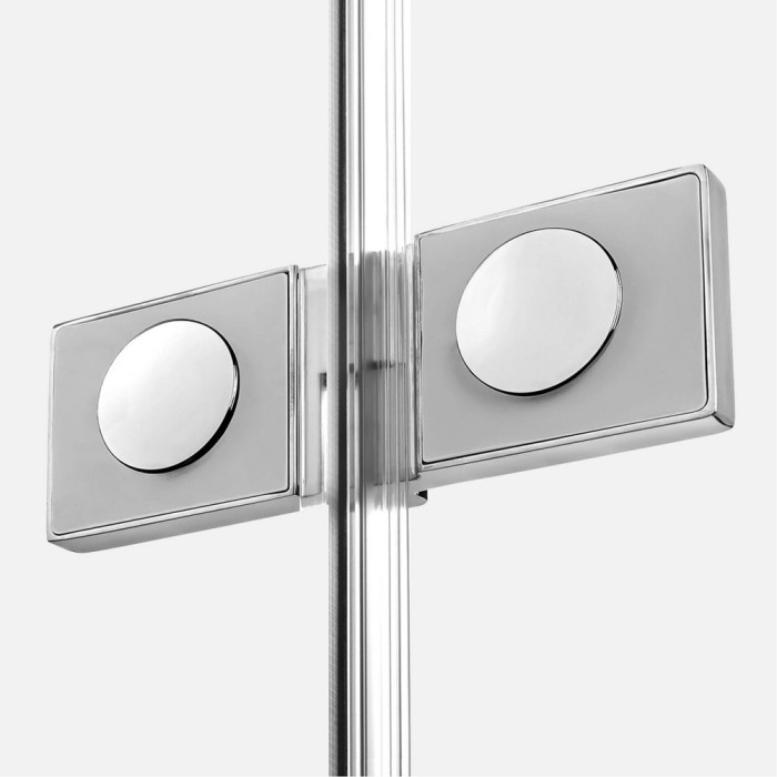 Дверь в нишу 100x200, New trendy Avexa chrome, хром арт. EXK-1446