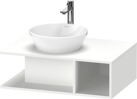 Duravit тумба подвесная под раковину 800 мм х 550 мм, d-neo, de492801818 цвет: gres pietra grey opaco