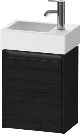 Duravit тумба подвесная под раковину 238 мм х 364 мм х 440 мм, ketho.2, k25071r16160000 цвет: чёрный дуб