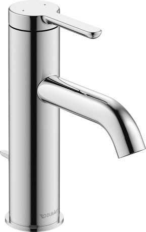 Duravit однорычажный смеситель для раковины s 175 мм, c.1, c11020001010 цвет: хром