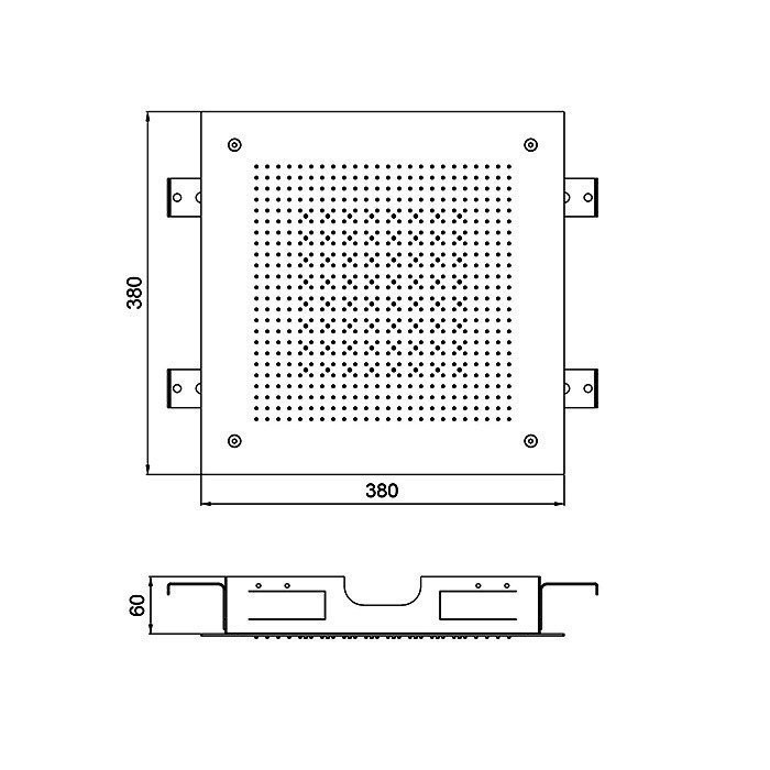 Almar верхний душ velvet, арт. e044282.ms