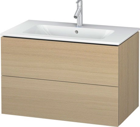Duravit тумба подвесная под раковину, l-cube, lc624107171 цвет: дуб средиземноморский