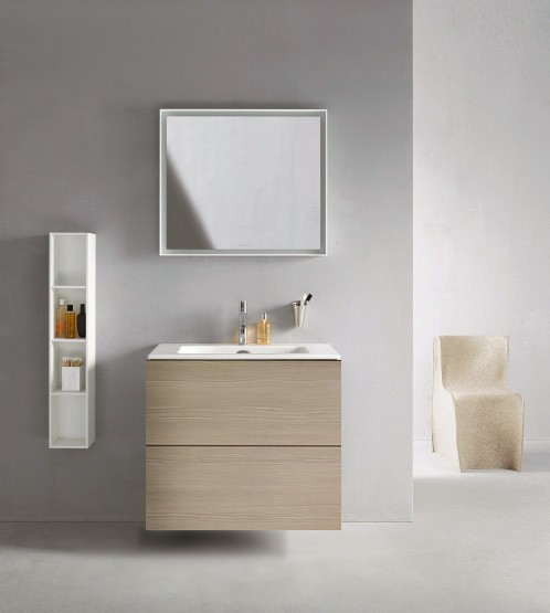 Duravit тумба подвесная под раковину, l-cube, lc624107171 цвет: дуб средиземноморский