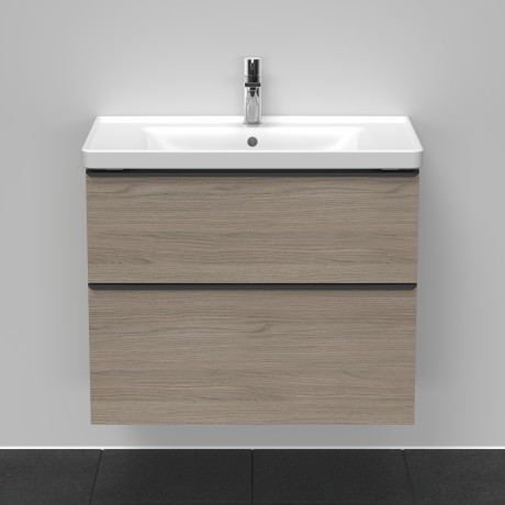 Duravit тумба подвесная под раковину 784 мм х 452 мм, d-neo, de435503535 цвет: дуб терра