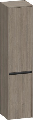 Duravit высокий шкаф с двумя дверцами петли справа 360 мм х 400 мм х 1760 мм, ketho.2, k21329r35350000 цвет: дуб терра