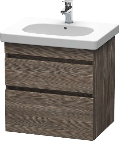 Duravit тумба подвесная под раковину, durastyle, ds648305151 цвет: сосна коричневая