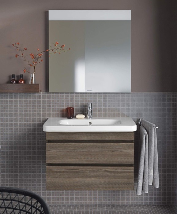 Duravit тумба подвесная под раковину, durastyle, ds648305151 цвет: сосна коричневая