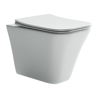 Ceramicanova подвесной унитаз с сиденьем mono, cn1902 цвет: белый