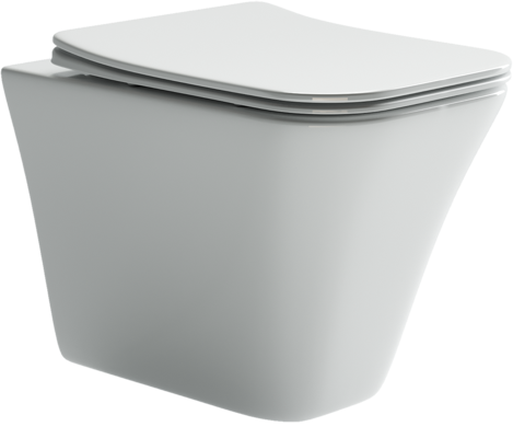 Ceramicanova подвесной унитаз с сиденьем mono, cn1902 цвет: белый