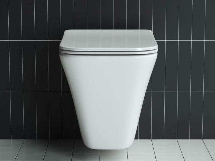 Ceramicanova подвесной унитаз с сиденьем mono, cn1902 цвет: белый