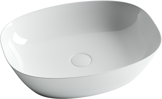 Ceramicanova раковина накладная element, cn5005 цвет: белый