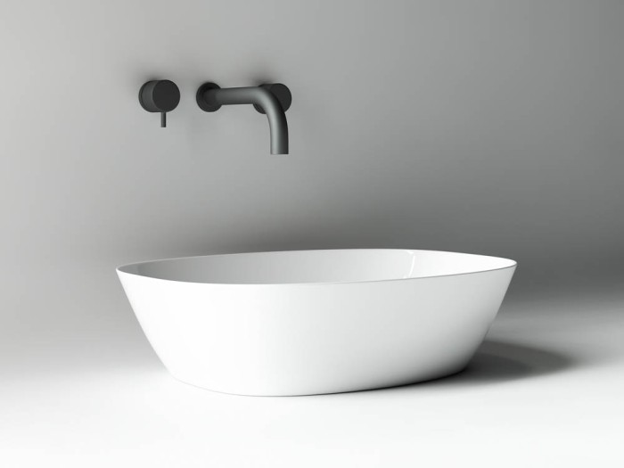 Ceramicanova раковина накладная element, cn5005 цвет: белый