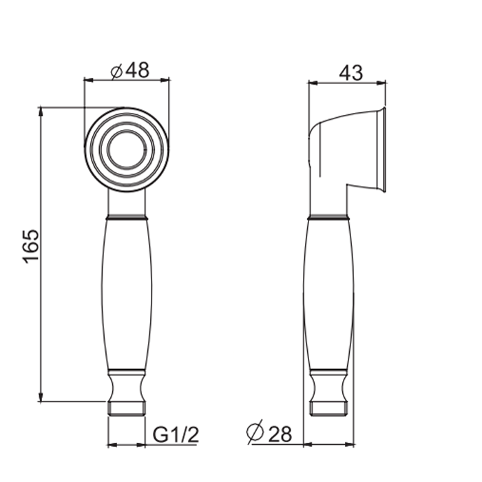 Fima Carlo Frattini ручной душ wellness, золото арт. f2049or