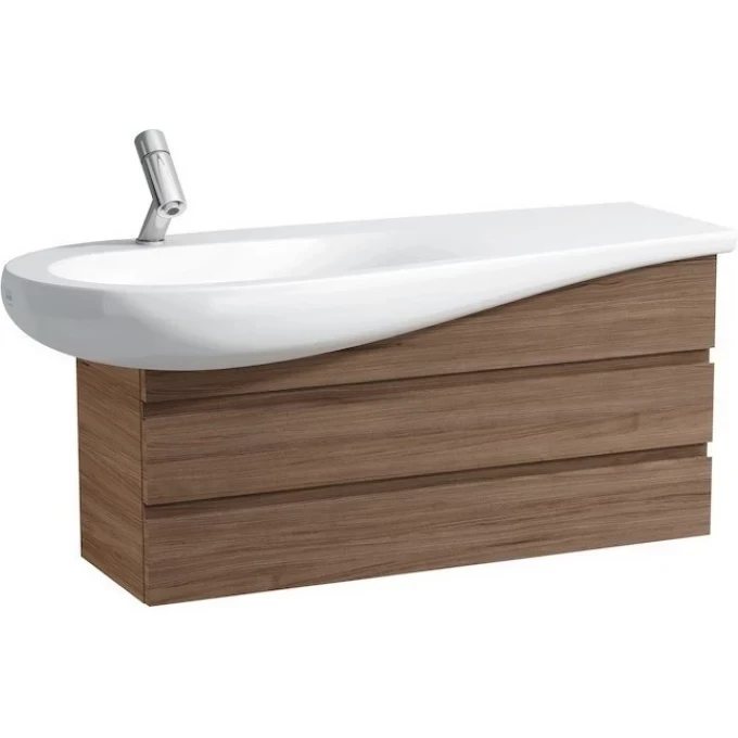 LAUFEN раковина-столешница 120x50 полочка справа, IL BAGNO ALESSI ONE - 8.1497.3.400.104.1