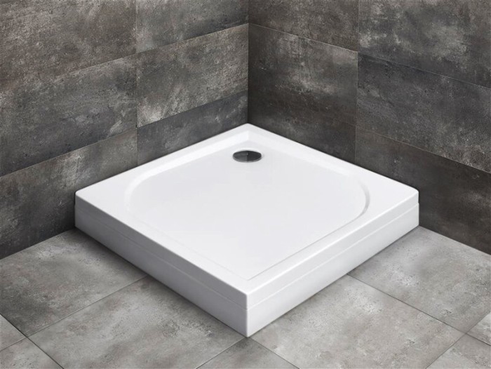 Radaway акриловый поддон для душа 90x90x15 белый, Delos - 4C99170-03
