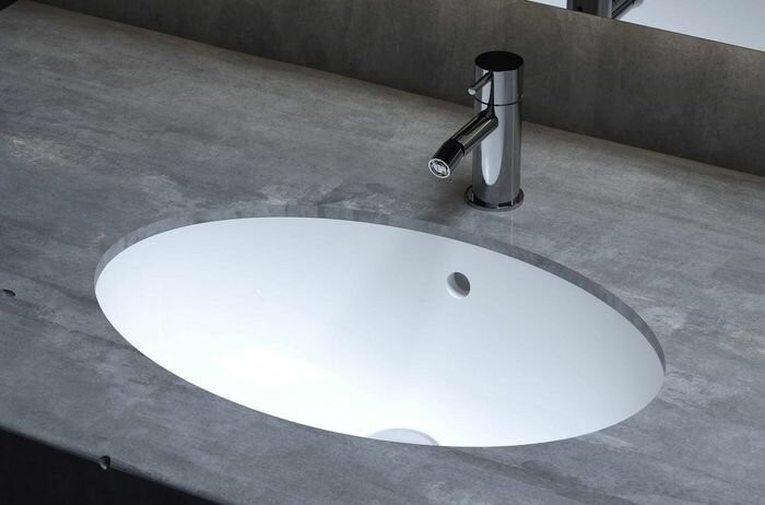 Salini раковина 56,5x39,4, marea, 1101109mrf цвет: матовый белый