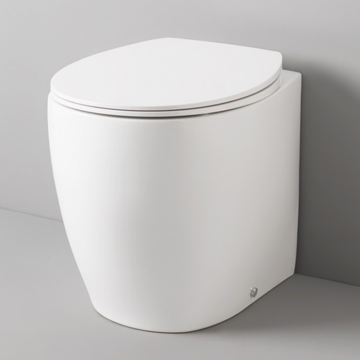 ArtCeram унитаз напольный, stv002 01 00 step цвет: белый глянцевый