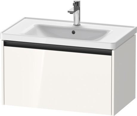 Duravit тумба подвесная под раковину 455 мм х 784 мм х 440 мм, ketho.2, k25083022220000 цвет: белый глянцевый
