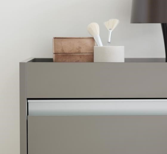 Duravit тумба мобильная правая, с полками, с колёсиками, ketho, kt 2530 r 43 цвет: базальт матовый