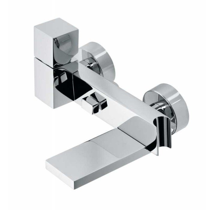 Bossini смеситель для раковины с девиатором, cube, хром арт. z004101.030
