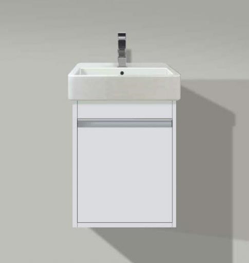 Duravit тумба подвесная под раковину 1 дверца, левая, ketho, kt6630l1818 цвет: gres pietra grey opaco