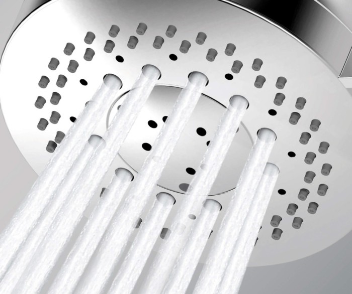 Bossini лейка для душа 3 режима, ronda, хром арт. b00188.030