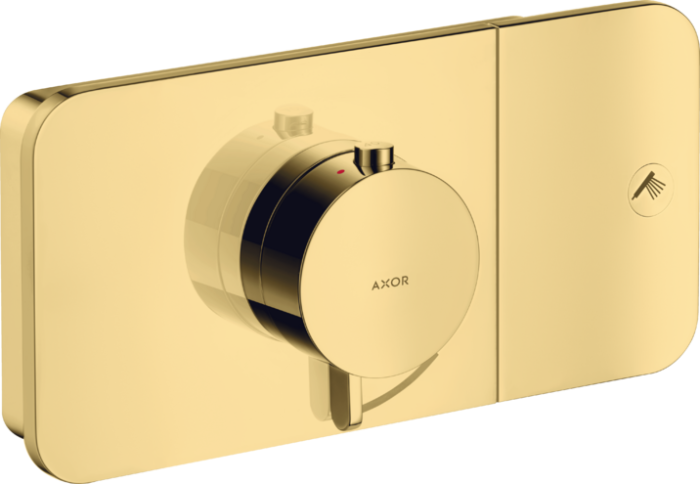 AXOR термостат для душа, One, золото арт. 45711990