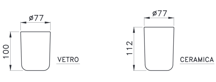 Stella стакан для зубных щеток, roma b012, арт. un10007cb00