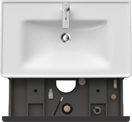 Duravit тумба подвесная под раковину 784 мм х 452 мм, d-neo, de435503030 цвет: натуральный дуб