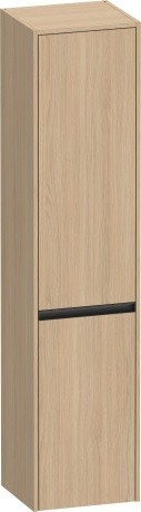 Duravit высокий шкаф с двумя дверцами петли справа 360 мм х 400 мм х 1760 мм, ketho.2, k21329r30300000 цвет: натуральный дуб