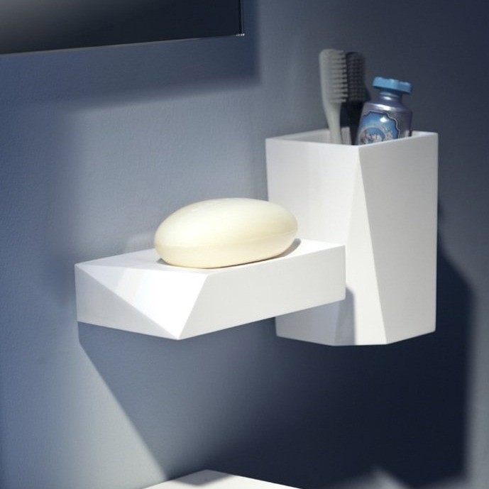 Bertocci мыльница freeze, белый арт. 140 1701 0200