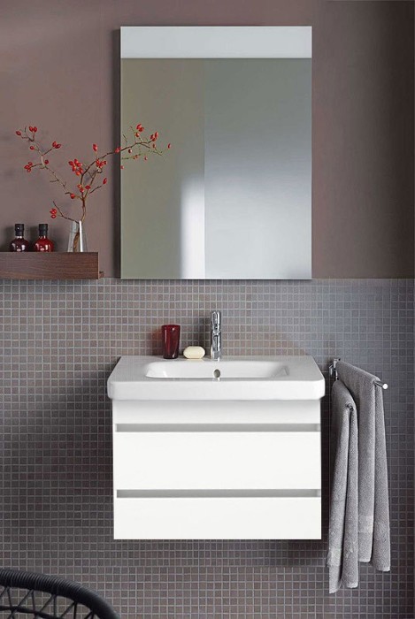 Duravit тумба подвесная под раковину, durastyle, ds648701818 цвет: gres pietra grey opaco