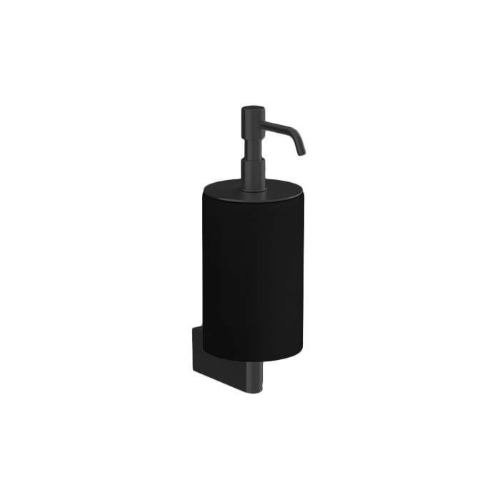 Gessi Дозатор для жидкого мыла, подвесной, Origini, 66414#707 цвет: черный матовый/black metal brushed pvd