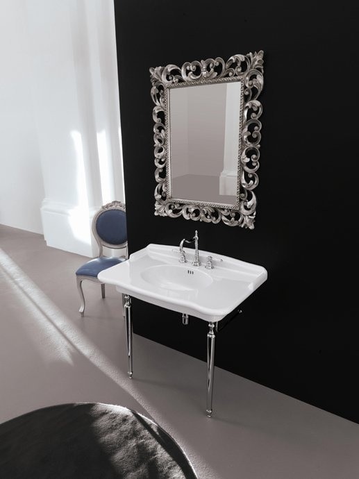 ArtCeram раковина для ванной комнаты, hel005 01 00 3f hermitage цвет: белый глянцевый