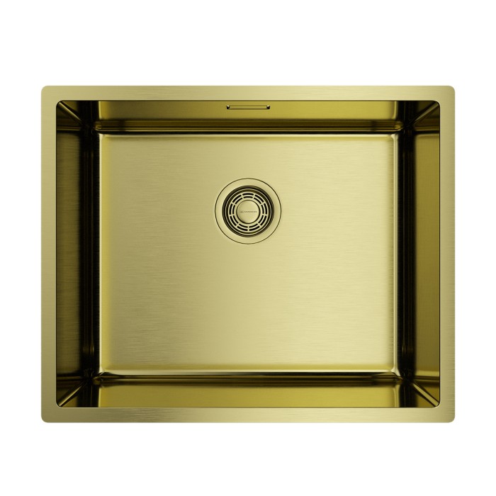 Omoikiri кухонная мойка Tadzava 54-U/I Ultra, светлое золото арт. 4993266